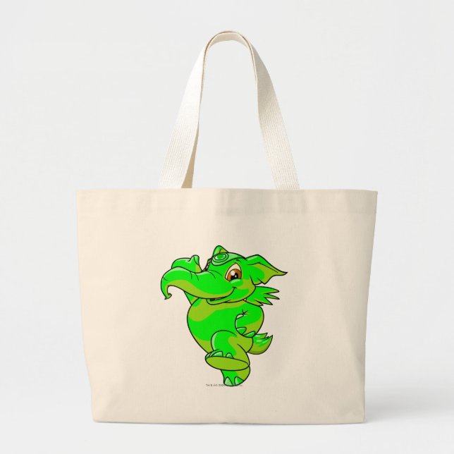 Elephante Glowing Large Tote Bag (Front)