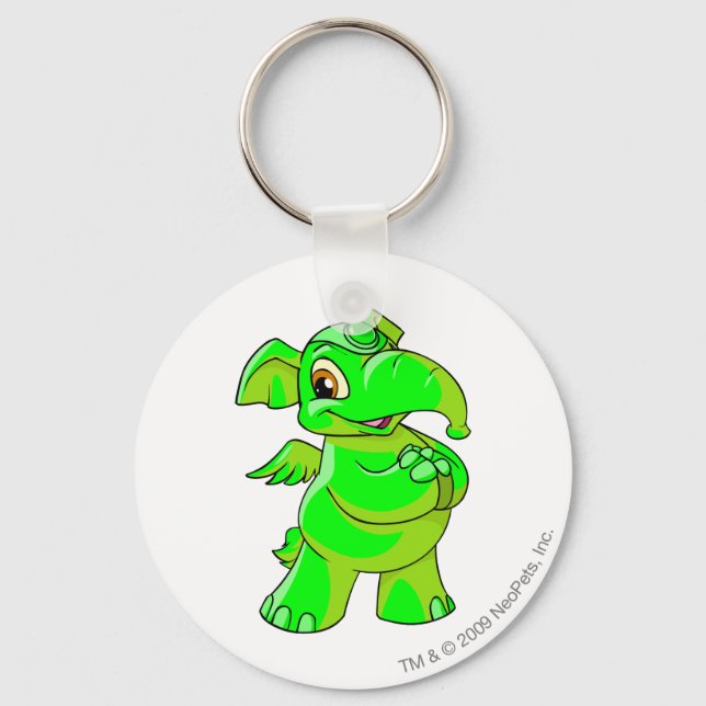 Elephante Glowing.Pn Key Ring (Front)