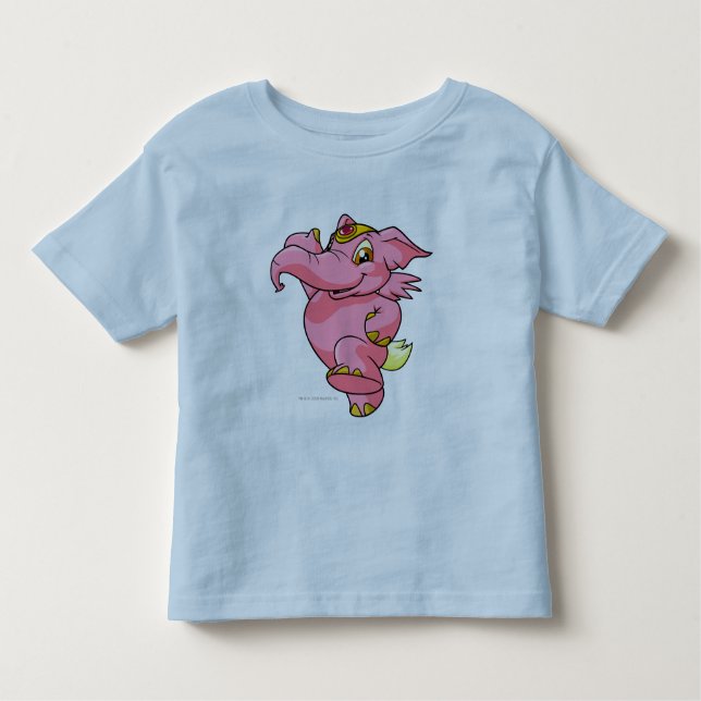 Elephante Pink Toddler T-Shirt (Front)