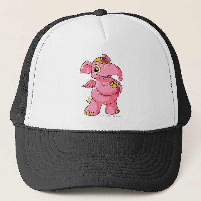 Elephante Pink Trucker Hat (Front)