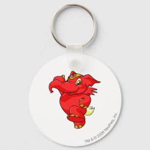 Elephante Red Key Ring
