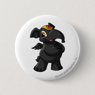 Elephante Shadow 6 Cm Round Badge