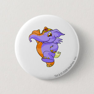 Elephante Split 6 Cm Round Badge