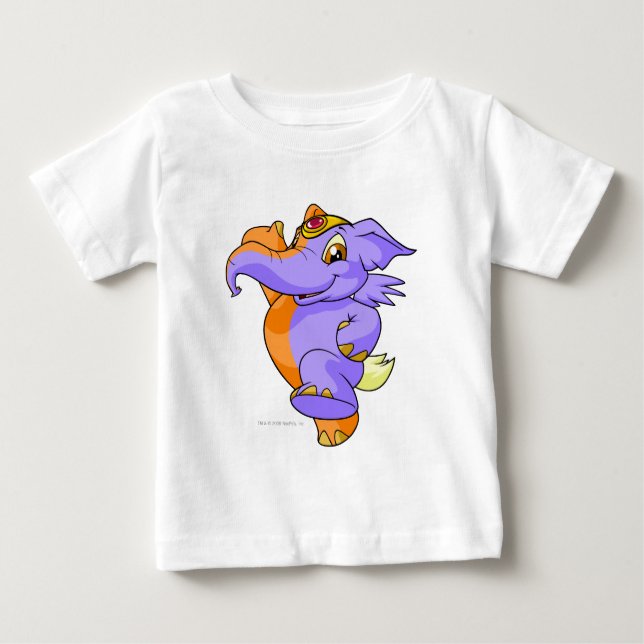 Elephante Split Baby T-Shirt (Front)