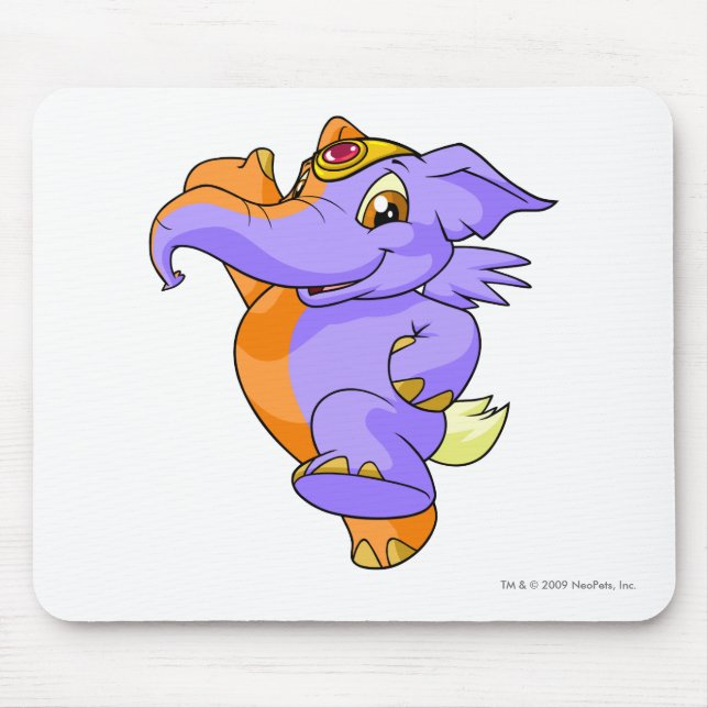 Elephante Split Mouse Pad (Front)