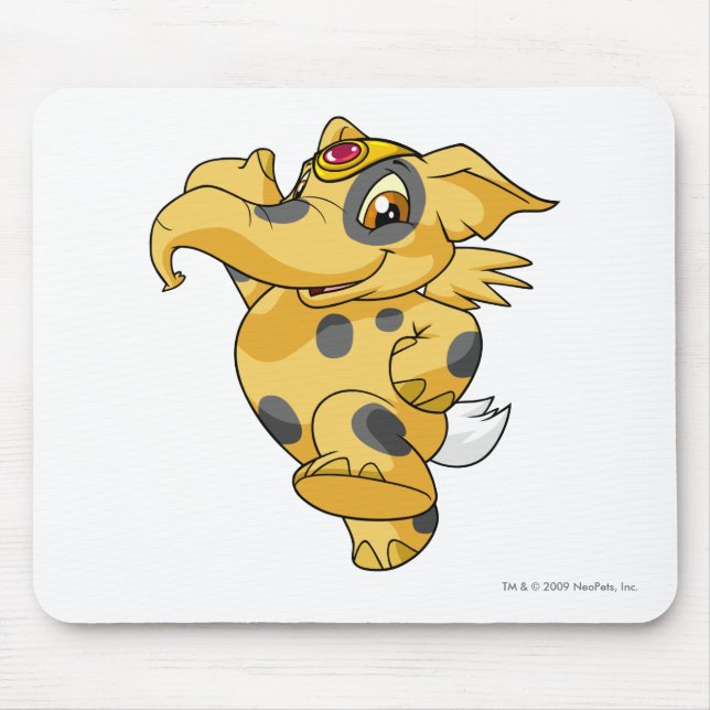 Elephante Spotted Mouse Pad (Front)