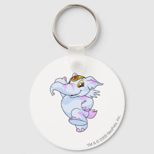 Elephante Striped Key Ring