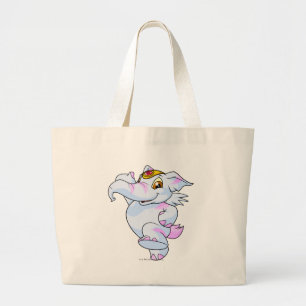 Elephante Striped Large Tote Bag
