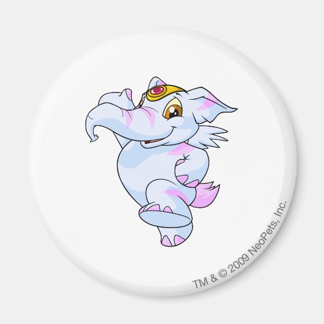 Elephante Striped Magnet (Front)