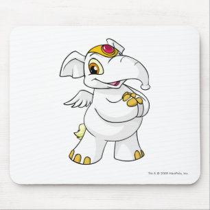 Elephante White Mouse Pad