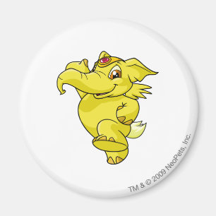 Elephante Yellow Magnet