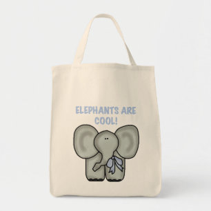 Elephants Are Cool Tshirts and Gifts Tote Bag