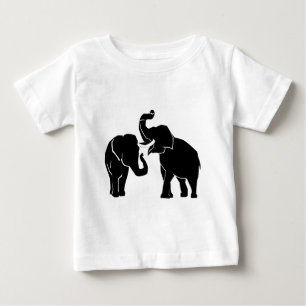 Elephants Baby T-Shirt