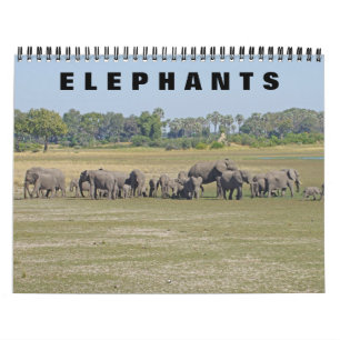 ELEPHANTS CALENDAR