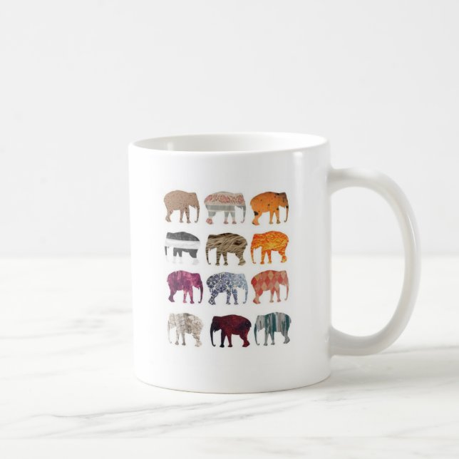 Elephants Coffee Mug (Right)