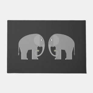 Elephants Doormat