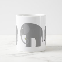 Elephants Jumbo Mug