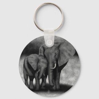 elephants key ring