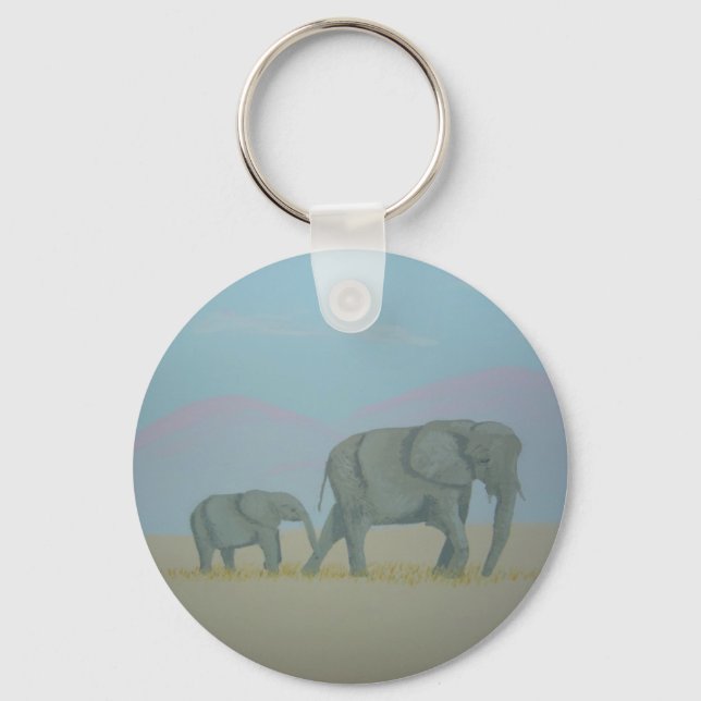 Elephants keychain (Front)