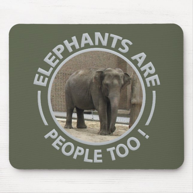 ELEPHANTS mousepad (Front)