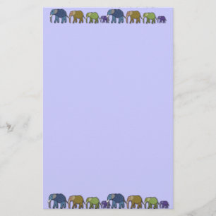 Elephants Never Forget Stationery