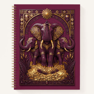Elephants of Abundance Notebook