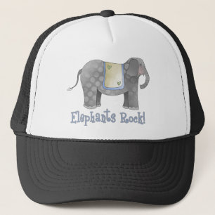 Elephants Rock Trucker Hat