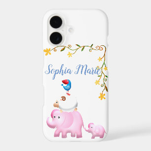 Elephants, Sheep & Bird Animal Tower
