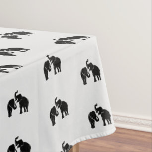 Elephants Tablecloth