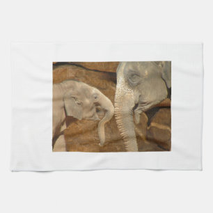 ELEPHANTS TEA TOWEL