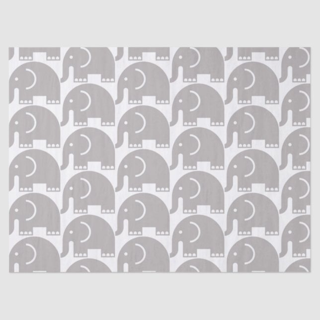 Elephants Tissue Paper (Front)