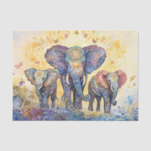 Elephants Tissue Paper