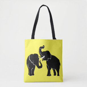 Elephants Tote Bag