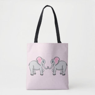 Elephants Tote Bag