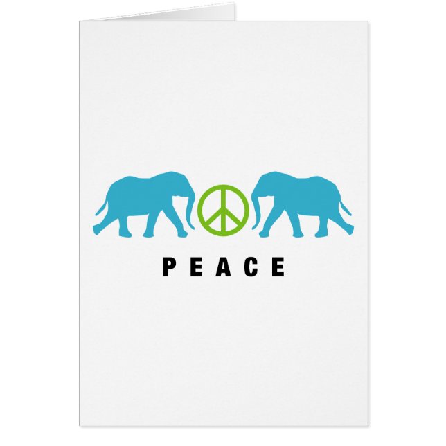 Elephants with Peace (Front)