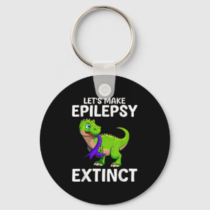 Elepsy Art For Men Women Kids Suprt Elepsy Awarene Key Ring