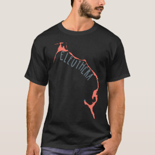 eleuthera map w/ island school heart T-Shirt