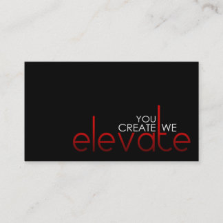 Elevate Business Cards - Shea