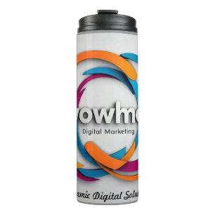 "Elevate. Engage. Excel." Thermal Tumbler