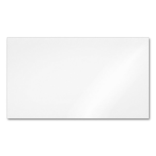 Elevate Your Brand with Custom Busines Card Magnet (Front)