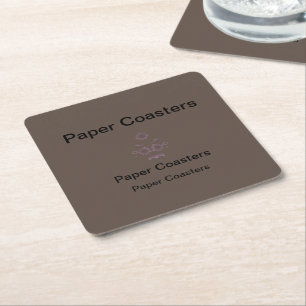 Elevate Your Brand with High-Quality Paper Coaster