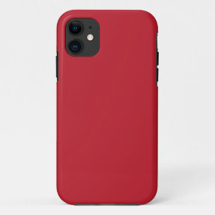 Elevate Your Design a Red Background and White  Case-Mate iPhone Case