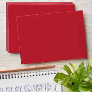 Elevate Your Design a Red Background and White  Envelope