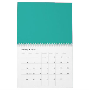Elevate Your Design with a Green Background  Calendar