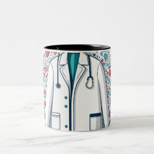 Elevate Your Doctor’s Office with Our Premium Desk Two-Tone Coffee Mug