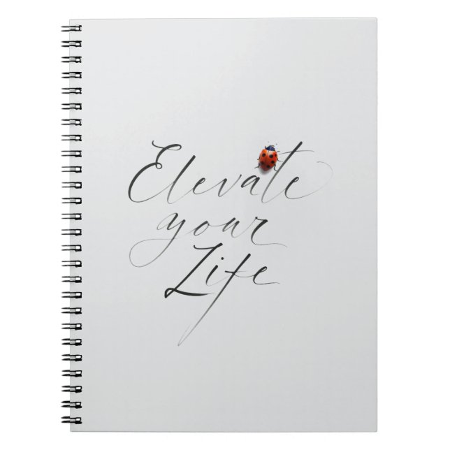 Elevate your life notebook (Front)