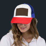 Elevate Your Look with Professional Men's Suit Trucker Hat<br><div class="desc">Discover the charm of a man in a sophisticated suit and tie,  exuding elegance against a stylish brown background. Perfect for professional and formal attire. Be the epitome of success!</div>