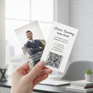 Elevate Your Networking with Professional QR Code  Business Card