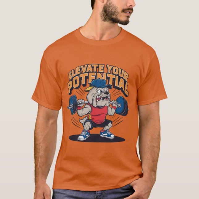 Elevate Your Potential Shirt: Wear Your Ambition T-Shirt (Front)