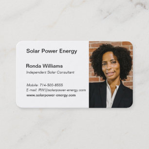 Elevate Your Solar Business With Custom Design Business Card